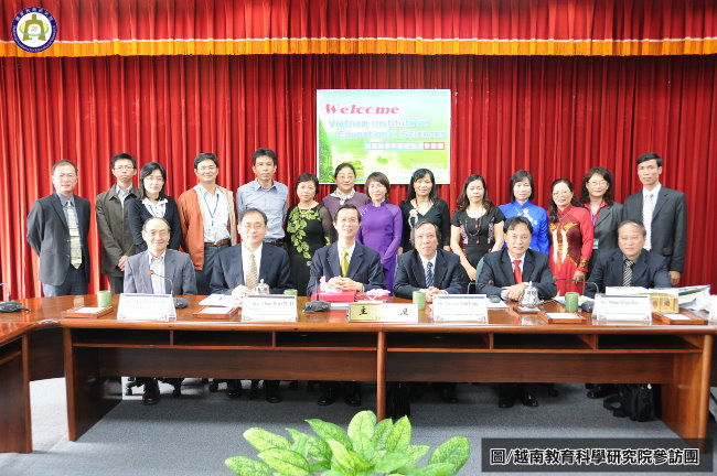 越南教育科學研究院參訪團蒞臨本處參訪